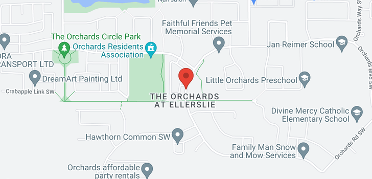 map of 648 ORCHARDS BV SW